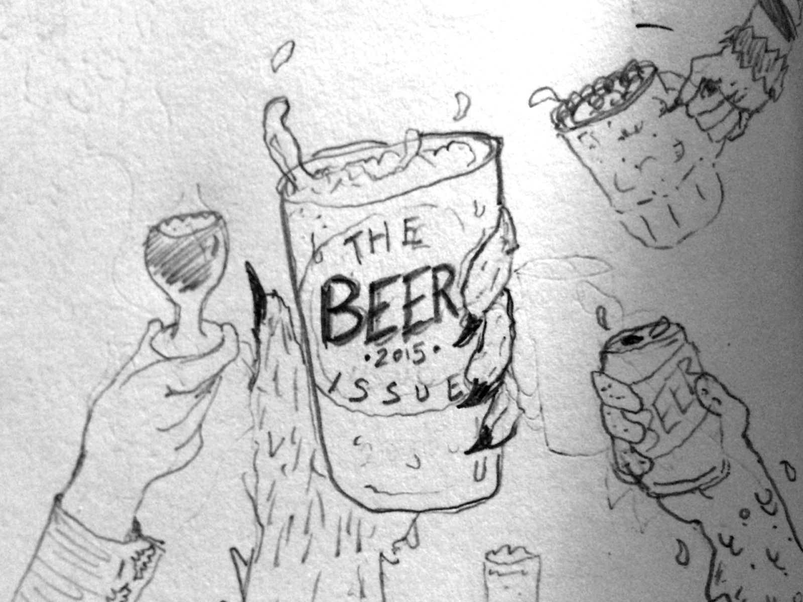 Sketches for the Beer Issue